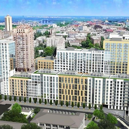 Designer Apartment In The Residential Complex "Yaroslavivsky City" In The Center Of Kiev 외부 사진