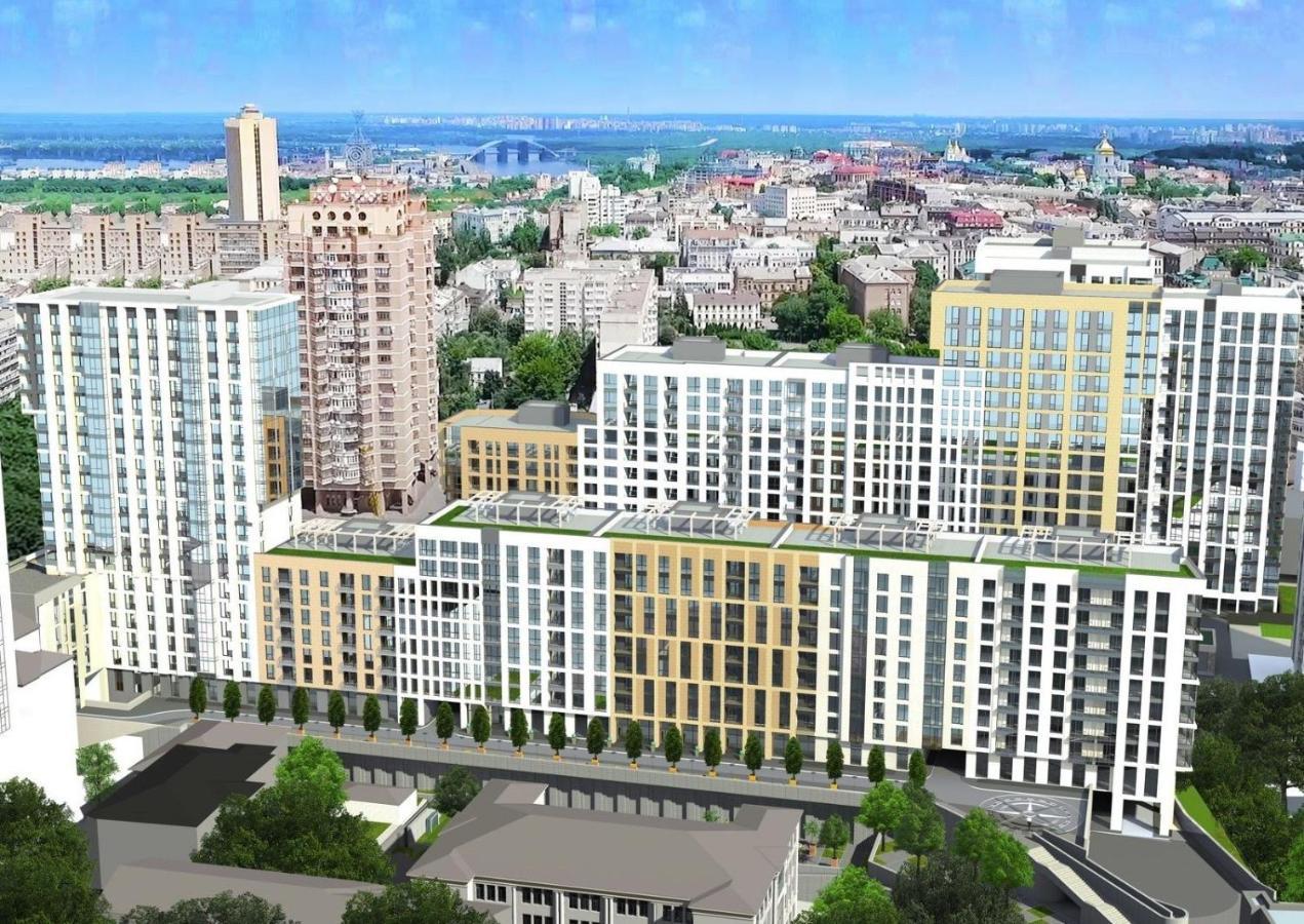 Designer Apartment In The Residential Complex "Yaroslavivsky City" In The Center Of Kiev 외부 사진